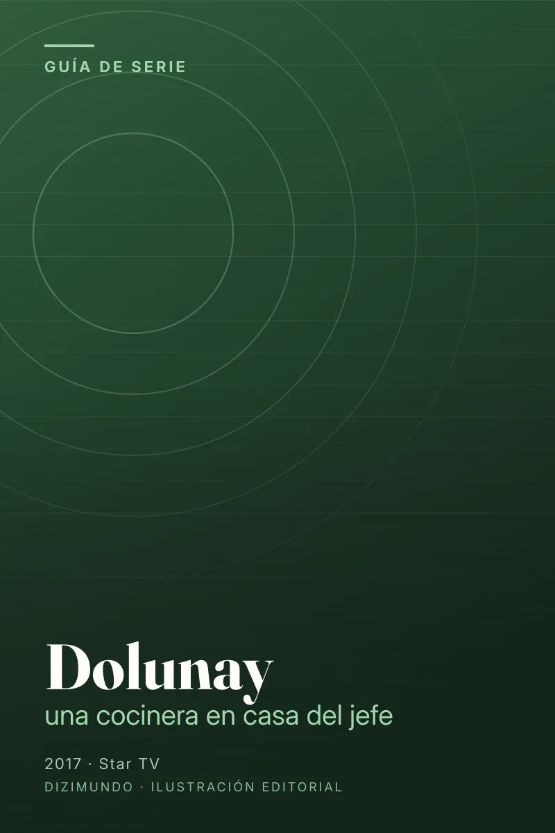 Portada editorial de DiziMundo para la guía de Dolunay, con el título en tipografía serif sobre un fondo degradado