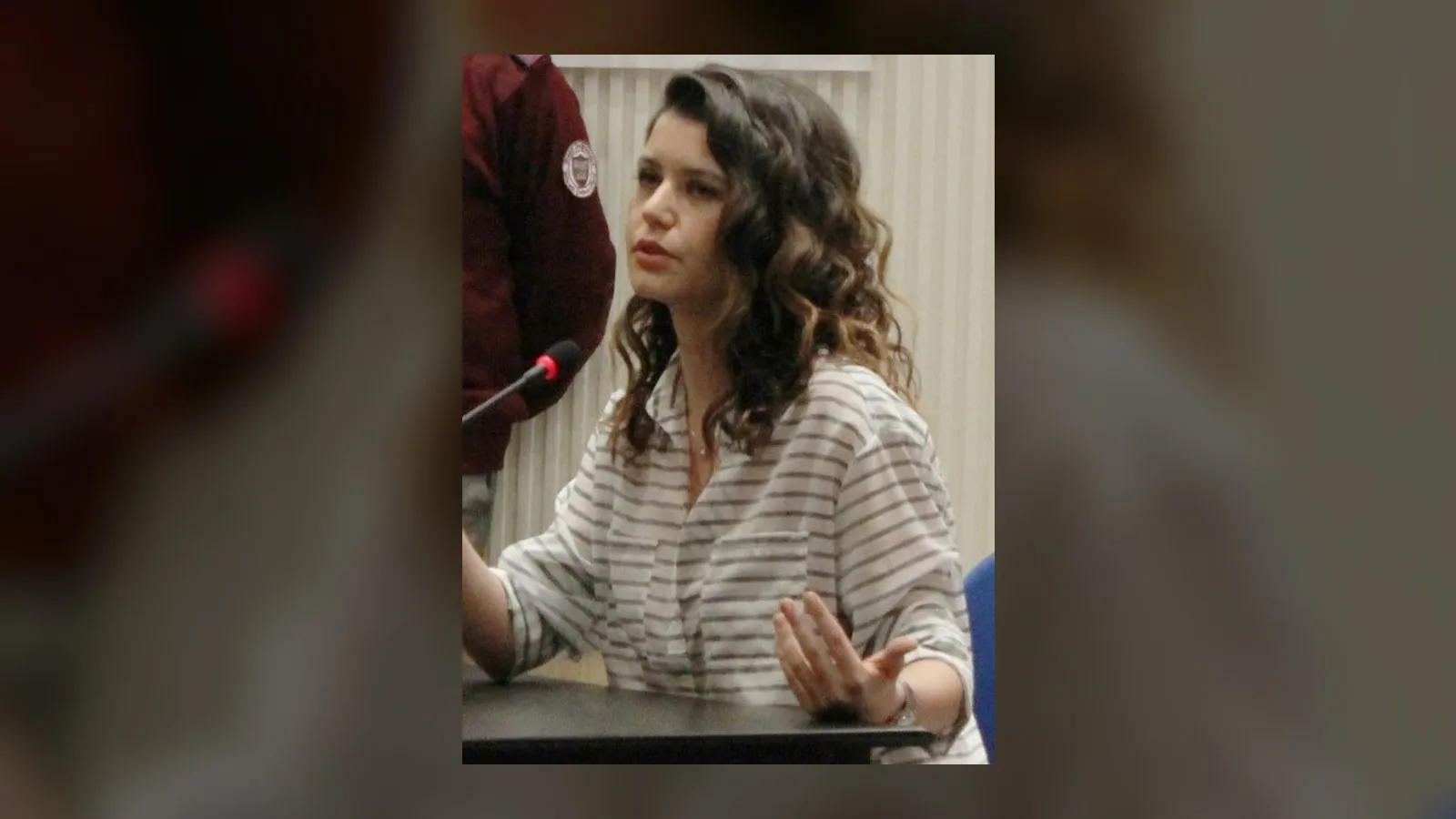 Beren Saat, protagonista de la versión turca de Fatmagül, durante un acto público en 2015
