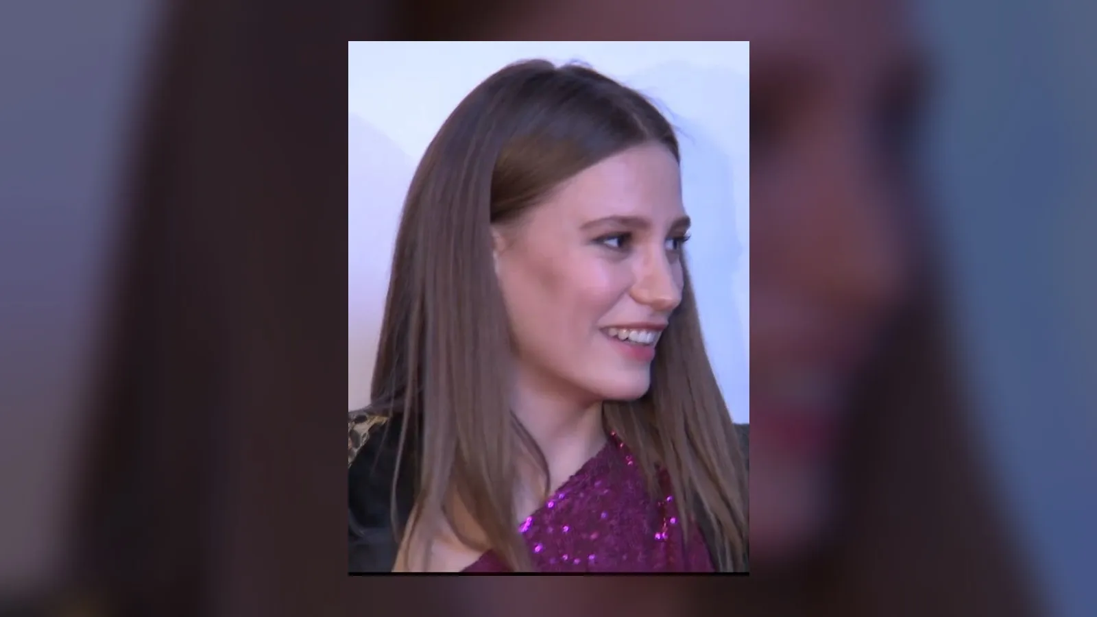 Serenay Sarıkaya, protagonista de Medcezir, durante una aparición pública de 2019
