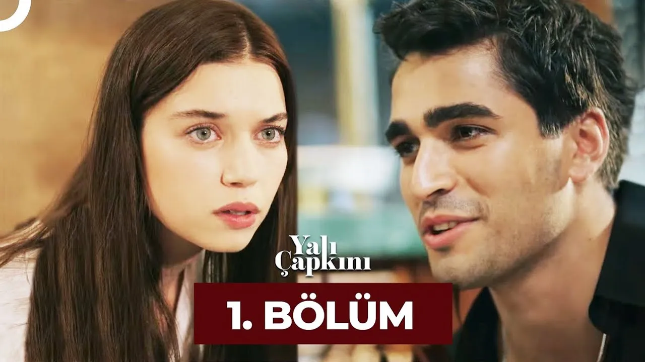 Seyran y Ferit en la miniatura oficial del primer episodio de Yalı Çapkını